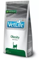 Vet Life Cat Obesity с курицей диетический сухой корм для кошек с избыточным весом 2кг
