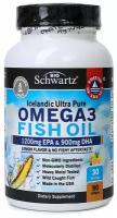 BioSchwartz Omega 3 Fish Oil 1200 mg EPA & 900 mg DHA 90 капсул