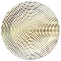 Набор бумажных тарелок Золотой горох, 6 шт d=180 мм