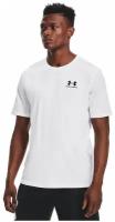 Футболка Under Armour Sportstyle Left Chest Logo SS Мужчины 1326799-100 5XL