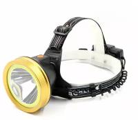 Фонарь налобный Следопыт Сибирский RING LIGHT, 1 LED + 1 COB, аккум. 220В