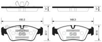 Колодки Тормозные Передние Sp2160 Sangsin brake арт. SP2160