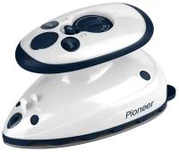 Дорожный утюг Pioneer SI1000 паровой, с антипригарной подошвой, 420 Вт