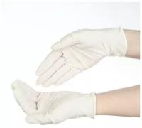 Медицинские перчатки латексные стерильные опудренные M, длина 240 мм