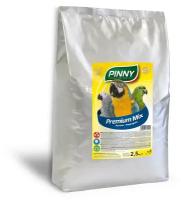 Корм для средних и крупных попугаев​ ​Pinny Premium Menu,​ с фруктами, бисквитом и витаминами, 2,5 кг