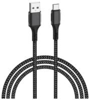 Кабель для зарядки и передачи данных Wiwu Type-C Usb F12 Black