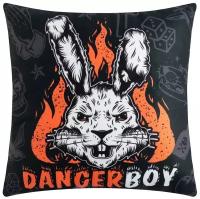 Подушка Этель "Danger Boy", 40*40 см, 100% п/э, велюр 7787619