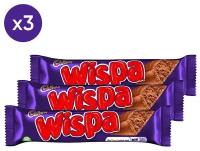 Пористый воздушный шоколадный батончик Cadbury Wispa (Великобритания), 36 г (3 шт)