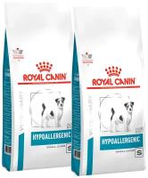 ROYAL CANIN HYPOALLERGENIC SMALL DOG S для взрослых собак маленьких пород при пищевой аллергии (3,5 + 3,5 кг)