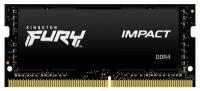 Модуль памяти Kingston Fury Impact DDR4 SO-DIMM 3200MHz PC25600 CL20 - 32Gb KF432S20IB/32