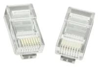 Коннектор для UTP кабеля 5 CAT RJ-45 3-зубца (уп./100шт)