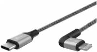 Кабель j5create USB-C to Lightning Cable (1.2 метра) чёрный (JALC15B)