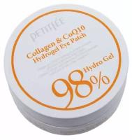 Petitfe'e / Гидрогелевые патчи с коллагеном Petitfee 98% Collagen & Co Q10 Hydro Gel Eye Patch