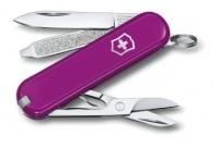 Нож-брелок VICTORINOX Classic SD Colors 0.6223.52G Tasty Grape 58 мм 7 функций