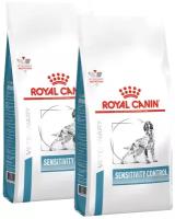 ROYAL CANIN SENSITIVITY CONTROL для взрослых собак при пищевой непереносимости (1,5 + 1,5 кг)