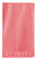 Полотенце кухонное махровое Нордтекс "Sole Mio. Птички", цвет: коралловый, 35х55 см