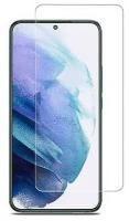 Защитный экран на смартфон Samsung Galaxy S22 9H/Защита от царапин/Закаленное стекло/Олеофобное покрытие/прозрачный без рамки
