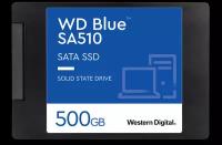 Накопитель SSD SATA-III Western Digital WD 2.5" Blue 500Gb SA510 WDS500G3B0A