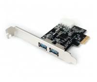 Контроллер USB Gembird SPCR-01, в PCI, порты: 2 внешних USB 3.0