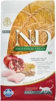 N&D Cat Ancestral Grain с курицей и гранатом низкозерновой сухой корм для кошек 1,5кг