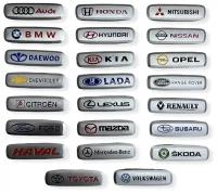 Шильдики (логотипы) для автомобильных ковриков ЕВА / EVA для любой марки машины