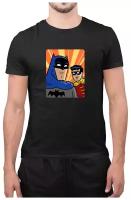 Футболка унисекс СувенирShop "Batman/Бэтмен/Брюс Уэйн" Черная 2XL