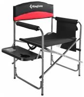 Кресло складное KingCamp KC1904 Folding Steel Director Chair, красный, черный