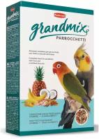 Padovan корм Grandmix Parrocchetti для средних попугаев, 400 г
