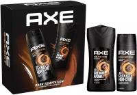 Подарочный набор Axe Dark temptation Темный шоколад Гель для душа 250мл + Дезодорант-аэрозоль 150мл х1шт