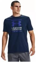 Футболка Under Armour UA GL Foundation SS T Academy / Steel / Royal для мужчин 1326849-408 MD