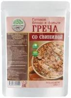 Готовое блюдо "Каша гречневая со свининой" 250 г. (Кронидов)