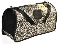 HOMEPET Леопард 37 см х 19 см х 23 см сумка-переноска для животных, шт