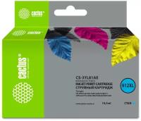 Cartridge ink Cactus 912XL CS-3YL81AE (есть ограничения по прошивке) cyan (10.5ml) for HP OfficeJet