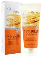 Ekel Foam Cleanser 100 мл Rice Bran Пенка для умывания с рисовыми отрубями