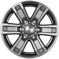 Диски автомобильные КиК R7-Рольф оригинал R17x7.5 6x139.7 ET25 CB106.1 Dark_platinum (КС457)