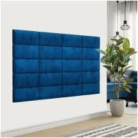 Стеновая панель Velour Blue 15х30 см 4 шт