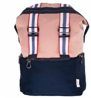 Рюкзак женский Bag&You, сине-розовый