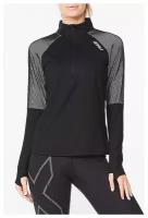 Лонгслив 2XU Light Speed 1/2 Zip Black