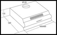 Кухонная вытяжка WK-7 P3060 60 см коричневый