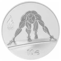 (2016) Монета Эстония 2016 год 10 евро "XXXI Летняя олимпиада Рио 2016" Серебро Ag 925 PROOF