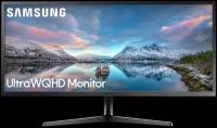 34.1" Монитор Samsung S34J550WQR, 3440x1440, 75 Гц, *VA, черный