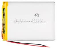 Аккумуляторная батарея универсальная 357095p (3.5*70*95 mm) 3,7v Li-Pol 3000 mAh