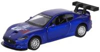 Машинка металлическая Maserati Gran Turismo MC GT4, синий, инерция, в/к 17,5*12,5*6,5 см, 1:43