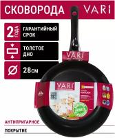 Сковорода vari natura бордо 28см с толстым дном