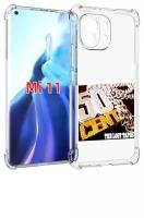 Чехол MyPads 50 Cent - The Lost Tapes для Xiaomi Mi 11 (экран 6.81) задняя-панель-накладка-бампер