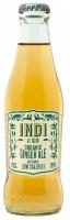 Тоник Indi Organic Ginger Ale, Инди Органический Тоник, Имбирный Эль (USDA Organic) 0.2л, стекло 24 бутылки