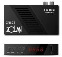 Цифровые ресиверы DVB-T2 Zolan Цифровой ресивер Zolan ZN805 (Эфирный, DVB-T2)