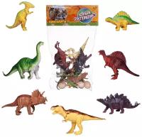 Игровой набор ABtoys Юный натуралист Фигурки динозавров 7 штук PT-01288