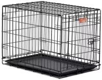 Клетка для собак iCrate MidWest 78х49х54,5h (1 дверь) черная