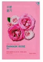 Holika Holika Pure Essence Mask Sheet Damask Rose (Увлажняющая тканевая маска - Дамасская роза), 20 мл